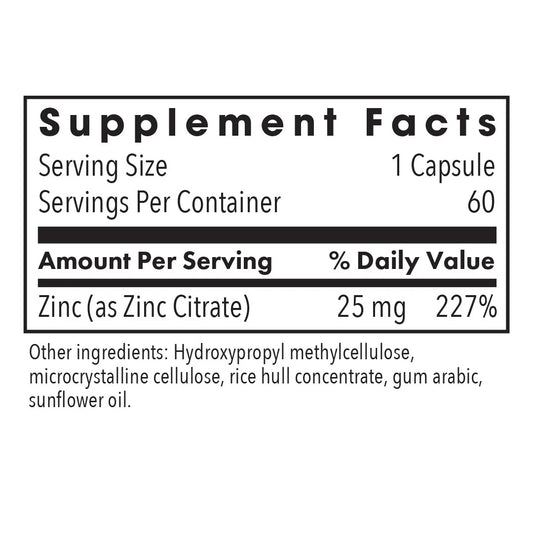 Zinc Citrate 25