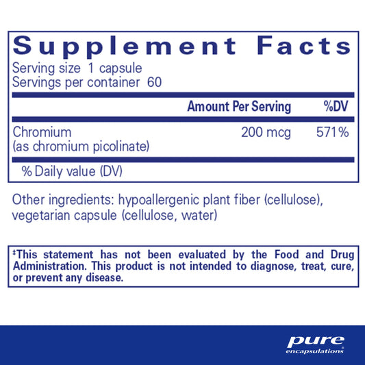 Chromium (picolinate) 200 mcg