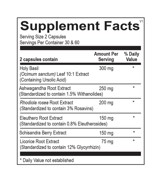 Adrenal Support (120 caps)