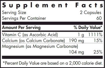 Buffered Vitamin C