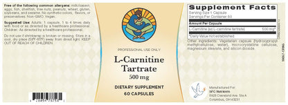 L-Carnitine Tartrate (60 caps)