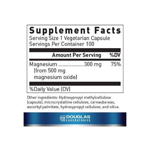 Magnesium Oxide (100 caps)